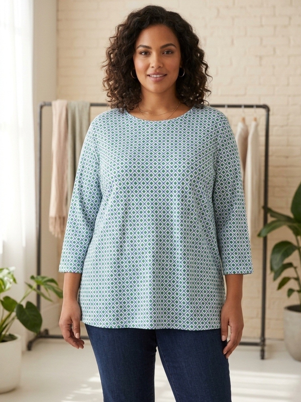 Croft & Barrow "The Classic Tee" Plus Size 4X